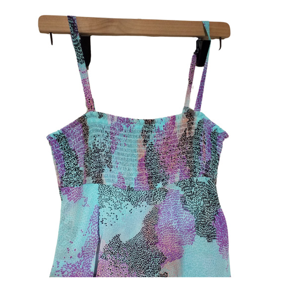 NWT Kensie Girl Layered Ruffle Dress Blue Women’s Size Small - Picture 2 of 9